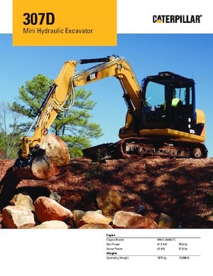 Crawler Excavators Caterpillar 307D