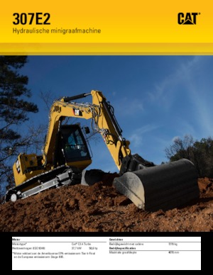Crawler Excavators Caterpillar 30700