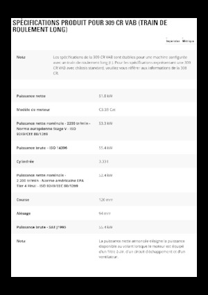 Crawler Excavators Caterpillar 309CR VAB