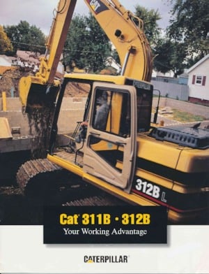 Crawler Excavators Caterpillar 311B