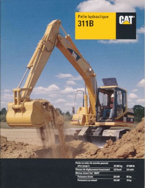 Crawler Excavators Caterpillar 311B