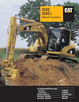 Crawler Excavators Caterpillar 312C L