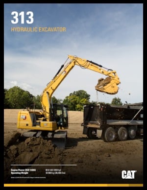 Crawler Excavators Caterpillar 313