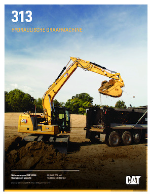 Crawler Excavators Caterpillar 313