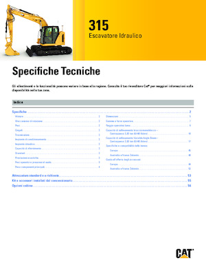 Crawler Excavators Caterpillar 315