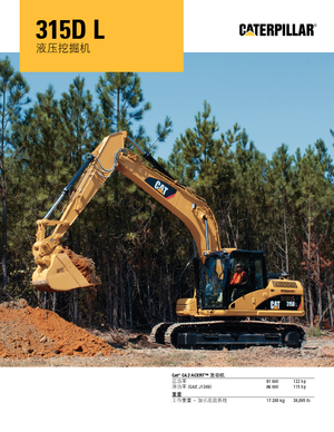 Crawler Excavators Caterpillar 315D L