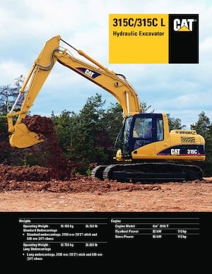 Crawler Excavators Caterpillar 315C
