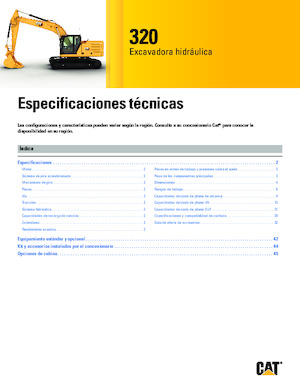 Crawler Excavators Caterpillar 320