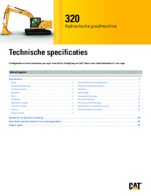 Crawler Excavators Caterpillar 320