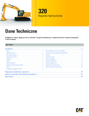 Crawler Excavators Caterpillar 320