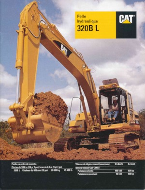 Crawler Excavators Caterpillar 320B