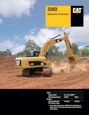 Crawler Excavators Caterpillar 320D