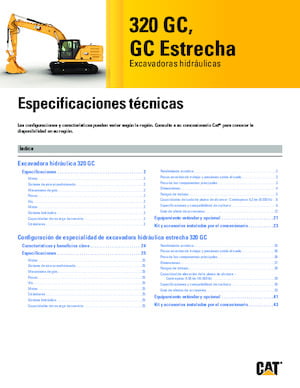 Crawler Excavators Caterpillar 320GC