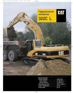 Crawler Excavators Caterpillar 322 CLN