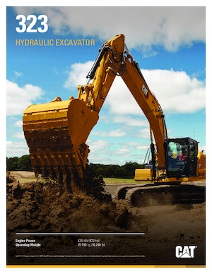 Crawler Excavators Caterpillar 323