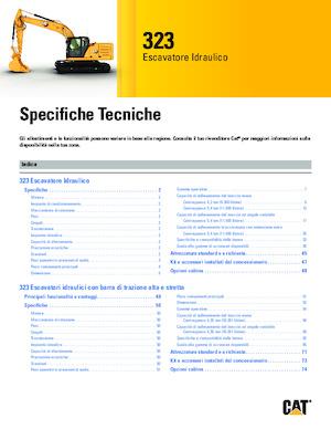 Crawler Excavators Caterpillar 323