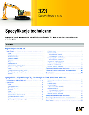 Crawler Excavators Caterpillar 323