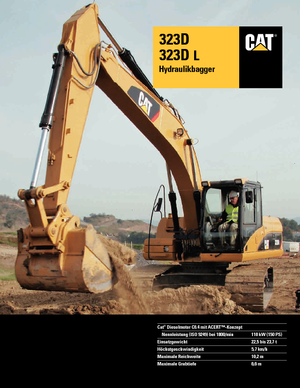 Crawler Excavators Caterpillar 323D L