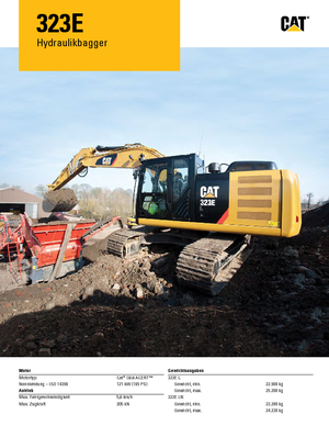 Crawler Excavators Caterpillar 323E L