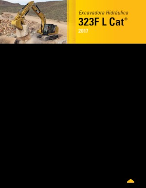 Paletli ekskavatörler Caterpillar 323F L