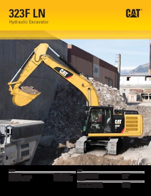 Crawler Excavators Caterpillar 323F LN