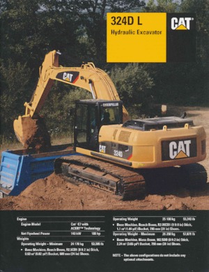 Crawler Excavators Caterpillar 324D