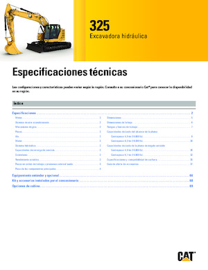 Crawler Excavators Caterpillar 325