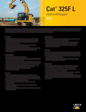 Crawler Excavators Caterpillar 325F L