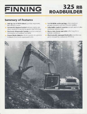 Crawler Excavators Caterpillar 325RB