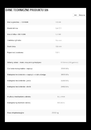 Crawler Excavators Caterpillar 326