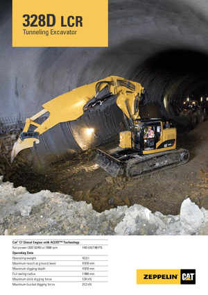 Crawler Excavators Caterpillar 328D LCR