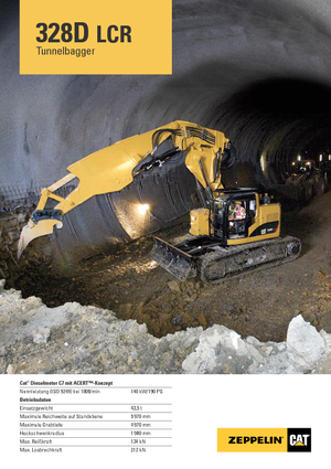 Crawler Excavators Caterpillar 328D LCR