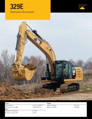 Crawler Excavators Caterpillar 329E