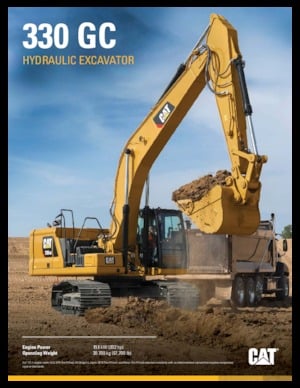Crawler Excavators Caterpillar 330 GC
