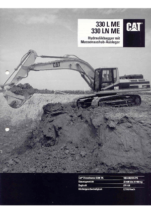 Crawler Excavators Caterpillar 330 L N