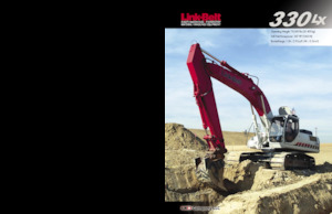 Crawler Excavators Link-Belt 330 LX