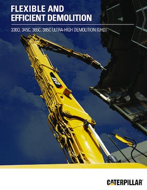 Paletli ekskavatörler Caterpillar 330D