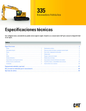 Crawler Excavators Caterpillar 335
