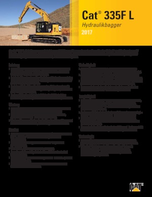 Crawler Excavators Caterpillar 335F L