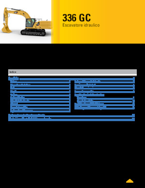 Crawler Excavators Caterpillar 336 GC