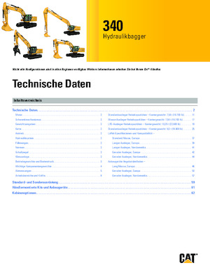 Crawler Excavators Caterpillar 340