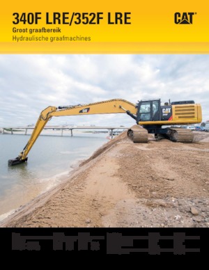 Crawler Excavators Caterpillar 352F LRE