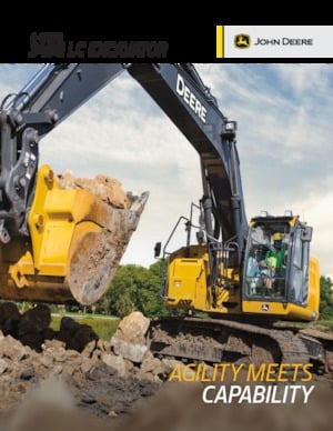 Crawler Excavators John Deere Construction 345G LC