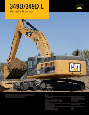 Crawler Excavators Caterpillar 349D