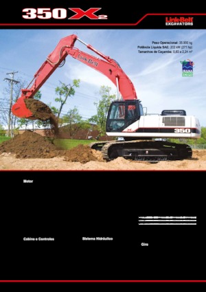 Crawler Excavators Link-Belt 350 X2