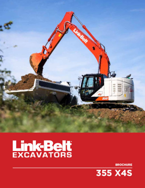 Crawler Excavators Link-Belt 355 X4S