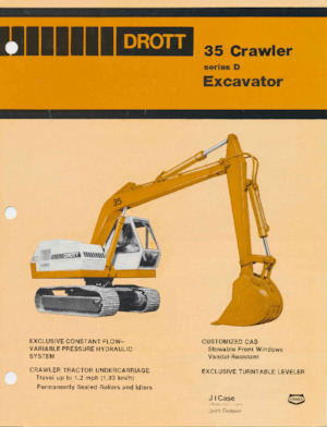 Crawler Excavators Drott 35D