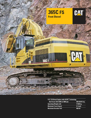 Crawler Excavators Caterpillar 365 C