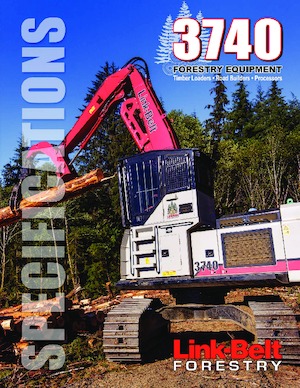 Crawler Excavators Link-Belt 3740 RB