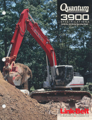 Crawler Excavators Link-Belt 3900